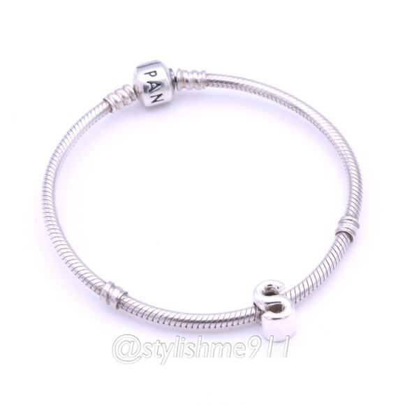 Authentic PANDORA Open Letter S Charm - Picture 5 of 10
